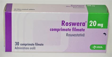 Roswera Mg Comprimate Filmate Krka Ron Prospect Medicament