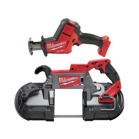 Milwaukee M18 Fuel 18v Lithium Ion Brushless Cordless Deep Cut Band Saw With M18 Fuel Hackzall