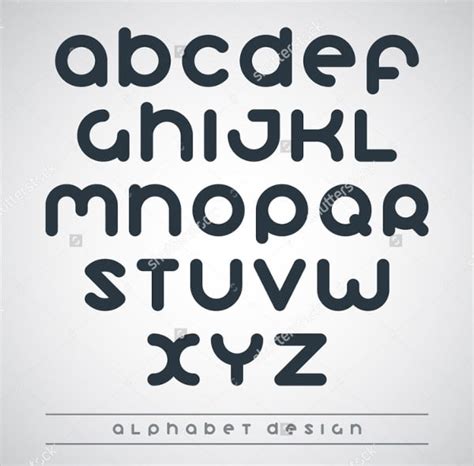 Rounded Fonts