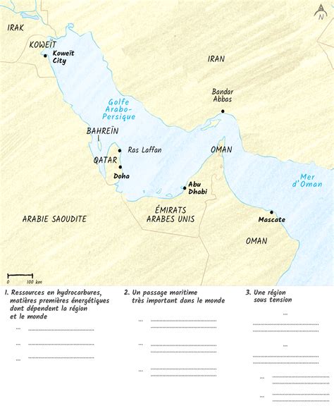 Le Golfe Arabo Persique Un Espace Au C Ur Des Enjeux Contemporains