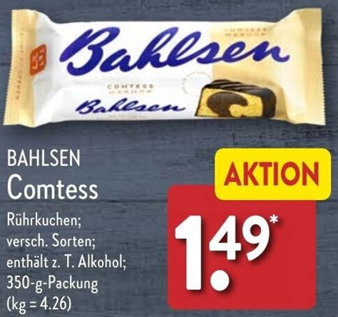 BAHLSEN Comtess 350 G Packung Angebot Bei Aldi Nord