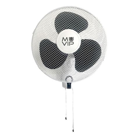 Ventilador De Pared W Velocidades Muvip Ofipapel