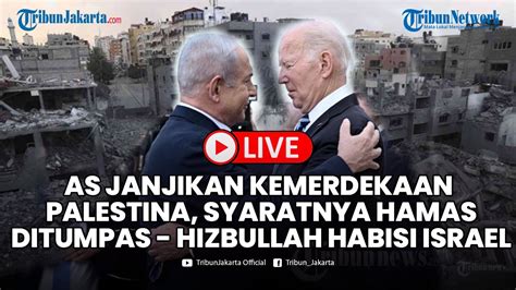 Joe Biden Janjikan Kemerdekaan Palestina Syaratnya Hamas Harus