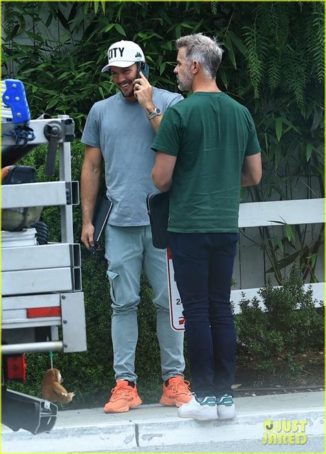 Colton Underwood Husband Jordan C Brown Grab Lunch In WeHo After