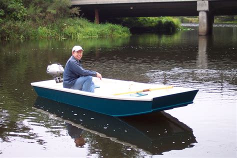 Homemade Plywood Jon Boat