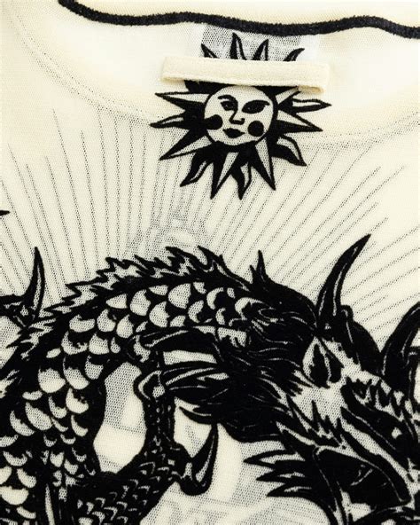 Jean Paul Gaultier Safe Sex Tattoo Top Nude