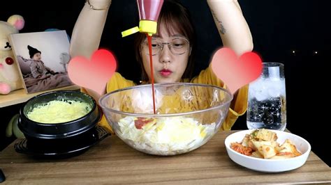 Asmr Steamed Eggs Fried Egg Korean Food