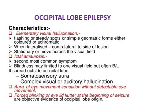 Occipital Lobe 2 Syndromes Nwnw Ppt