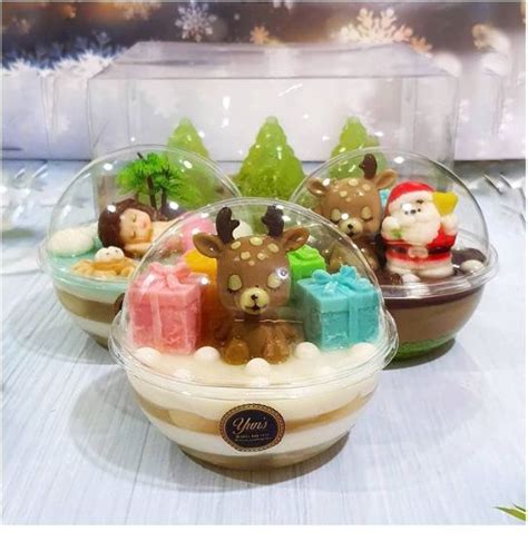 Pin Oleh Corina Martinez Di Gelatina Puding Natal Kue Puding