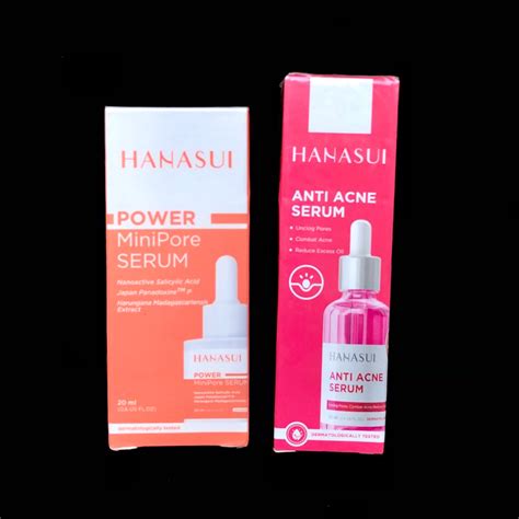 Jual Hanasui Anti Acne Serum New Look Improved Formula Hanasui