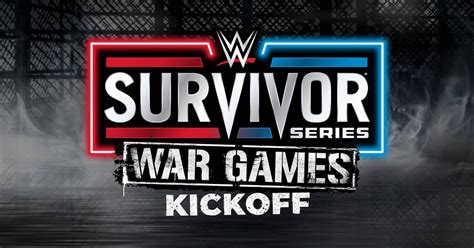 Watch The Survivor Series Kickoff Show Here Cageside Seats