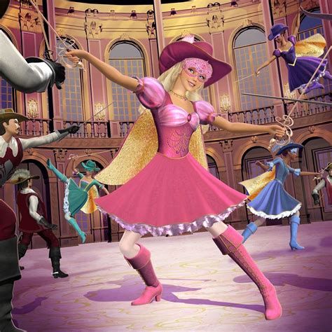 Barbie And The Three Musketeers Official Stills Barbie Movies Photo