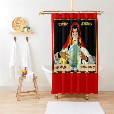 Psychic Readings Vintage Fortune Teller Advertising Print Shower