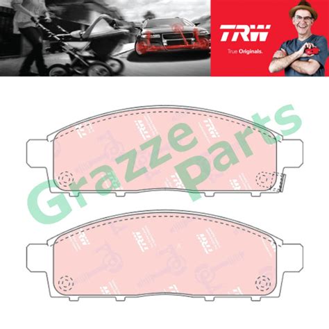 Trw Brake Pad Front Gdb For Mitsubishi Triton Pajero Sport Nissan