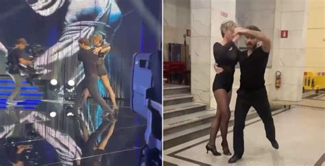 Federica Pellegrini Il Backstage Della Sua Esibizione A Ballando