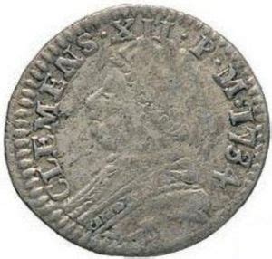 Coin Bolognini Clement Xii Italian Papal States Bologna Wcc