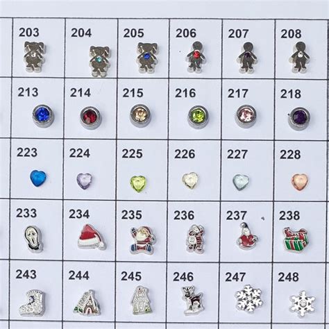 Floating Birthstone - Etsy