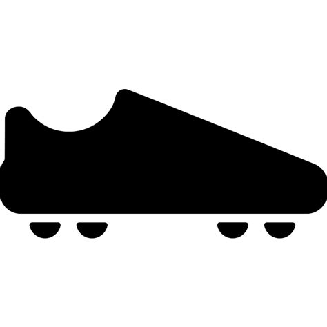 American Football Black Shoe Vector SVG Icon SVG Repo