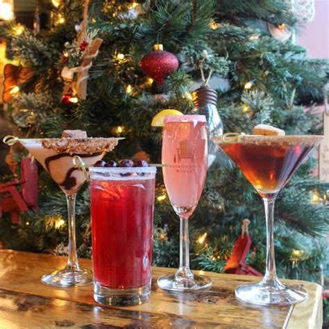 Adirondack Winery Blog Wow Them With Holiday Wine 🍾 Cocktails 🍸 At