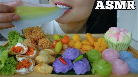 Asmr Dreamy Thai Savoury Sweet Dessert Eating Sounds No Talking Sas Asmr Youtube