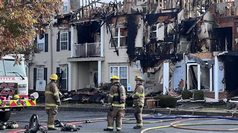 Apartment Fire Displaced Nearly 40 People Officials Say