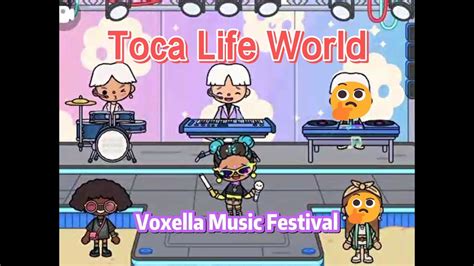 Got Toca Life World New Update Voxella Music Festival For Free 😍 Youtube