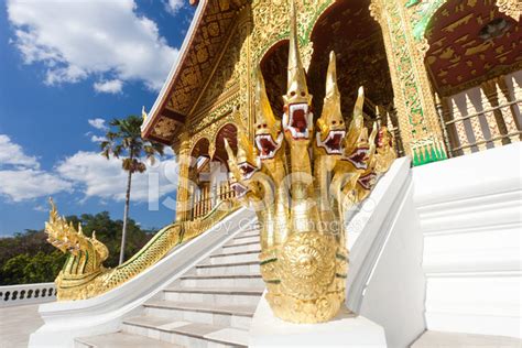 Museum Temple In Luang Prabang Laos Stock Photo Royalty Free