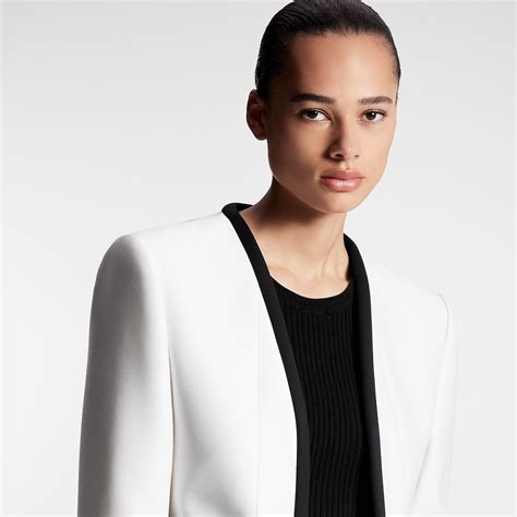 Wetsuit Pull Mikado Jacket Women Ready To Wear Louis Vuitton