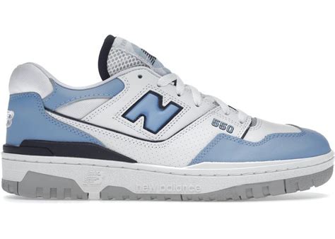 New Balance 550 White Carolina Blue New Balance Carolina Blue Nike