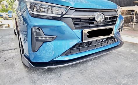 Perodua Axia Takero Front Rear Skirt Lip Diffuser