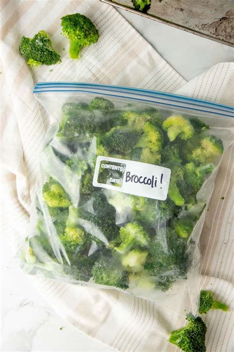 How To Freeze Broccoli Quickly And Easily Wholefully