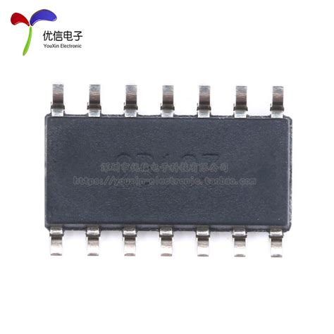 原装正品贴片 Lf347dr Soic 14四路运算放大器ic芯片虎窝淘