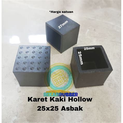 Jual Karet Kaki Besi Hollow X Nyarung Asbak Tutup Kursi Meja Rak