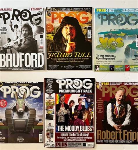 Classic Rock Prog Magazine מארז 4 גיליונות במבצע