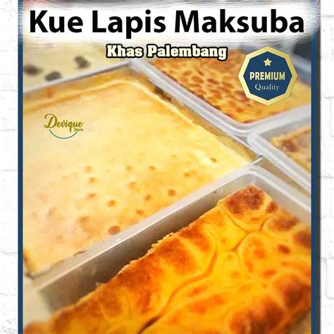 Jual Kue Maksuba Khas Palembang Kecil Makanan Cake Makanan