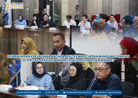 Pembahasan Rencana Kerjasama Antara Politeknik Stia Lan Bandung Dengan