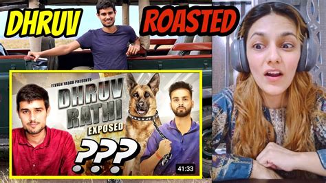 Pakistani Reacts To Dhruv Rathee Exposed The Roast By Elvish Yadav