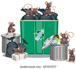 Rat Trash Images Stock Photos Vectors Shutterstock