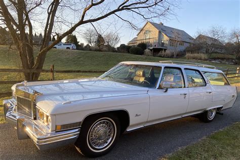 No Reserve 1973 Cadillac Fleetwood Sixty Special Brougham Wagon For