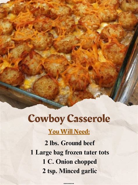 Cowboy Casserole Best Recipes