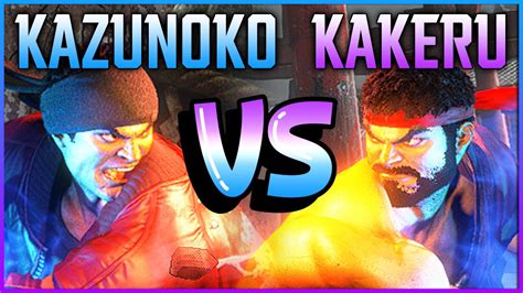 Sf Kazunoko Ryu Vs Kakeru Ryu Street Fighter Youtube