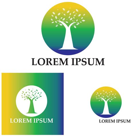 Design Vorlage F R Naturbaum Und Geweih Logo Konzept Vektor