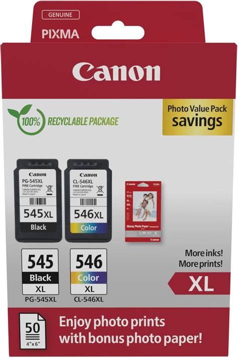 Canon Pg Black Cl Colour Genuine Ink Cartridges Multipack