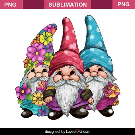 Gnome Sublimation Design