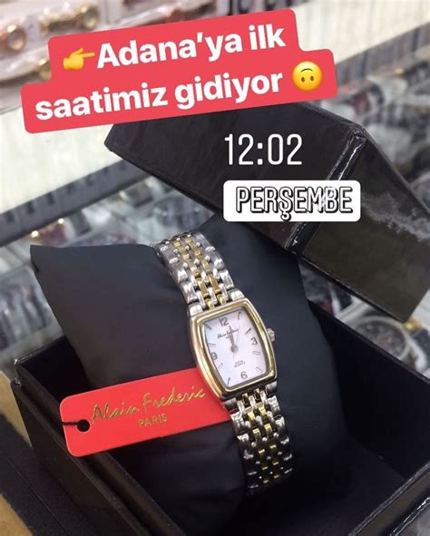 Adanaya Ilk Saatimiz Alain Frederic Paris Vintage Bayan Kol Saati