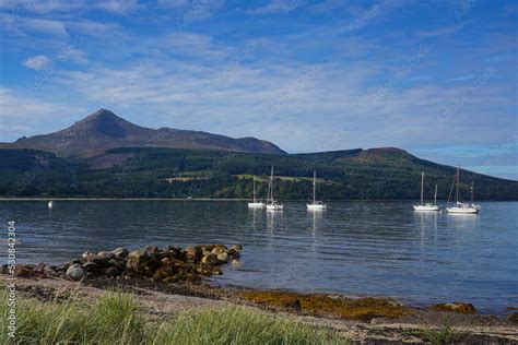 Goat Fell Mountain On The Isle Of Arran Goatfell Is The Highest Point