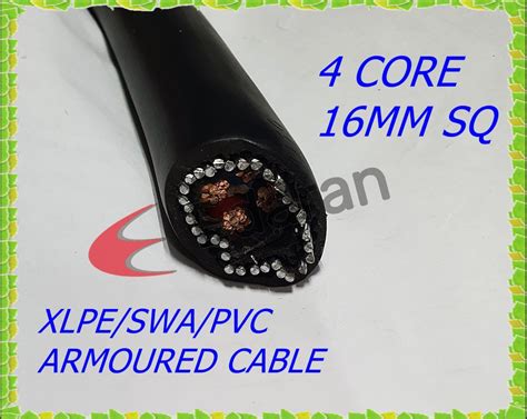 X Meter C Mm Sq Kv Xlpe Swa Pvc Cu Cable Shopee Malaysia