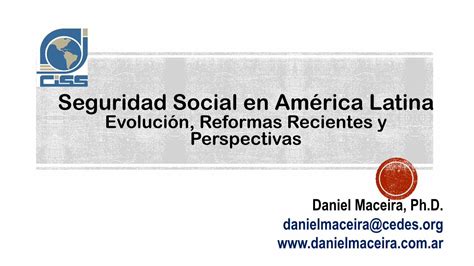 PDF Seguridad Social en América Latina ciss net El Salvador Perú Bahamas Paraguay