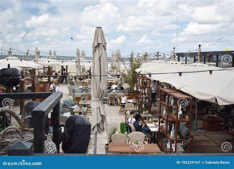 Oceans Beach House In Scheveningen Editorial Photography Image Of