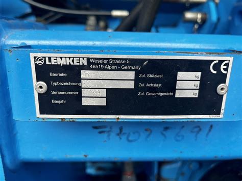 Lemken Zirkon Solitair Combination Drill Ebay